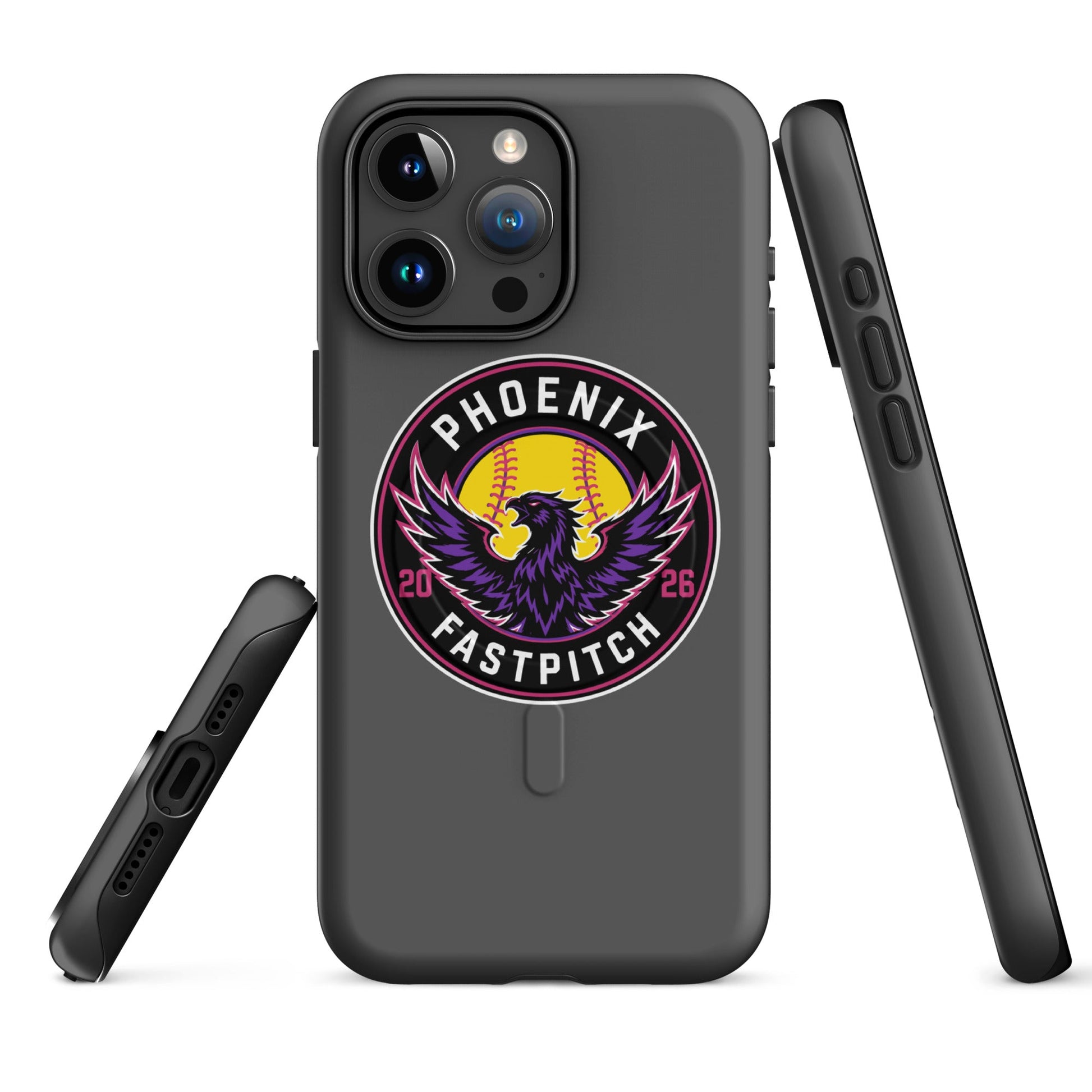 Magsafe Tough Case for iPhone | Phoenix Fastpitch | Badge Logo