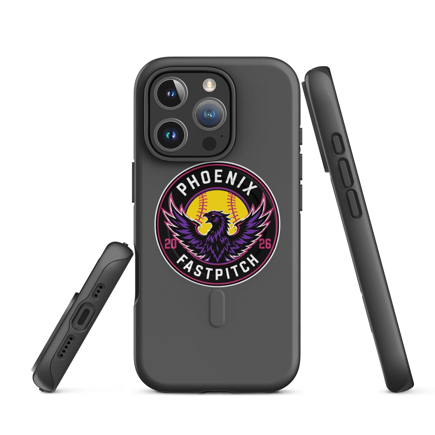 Magsafe Tough Case for iPhone | Phoenix Fastpitch | Badge Logo