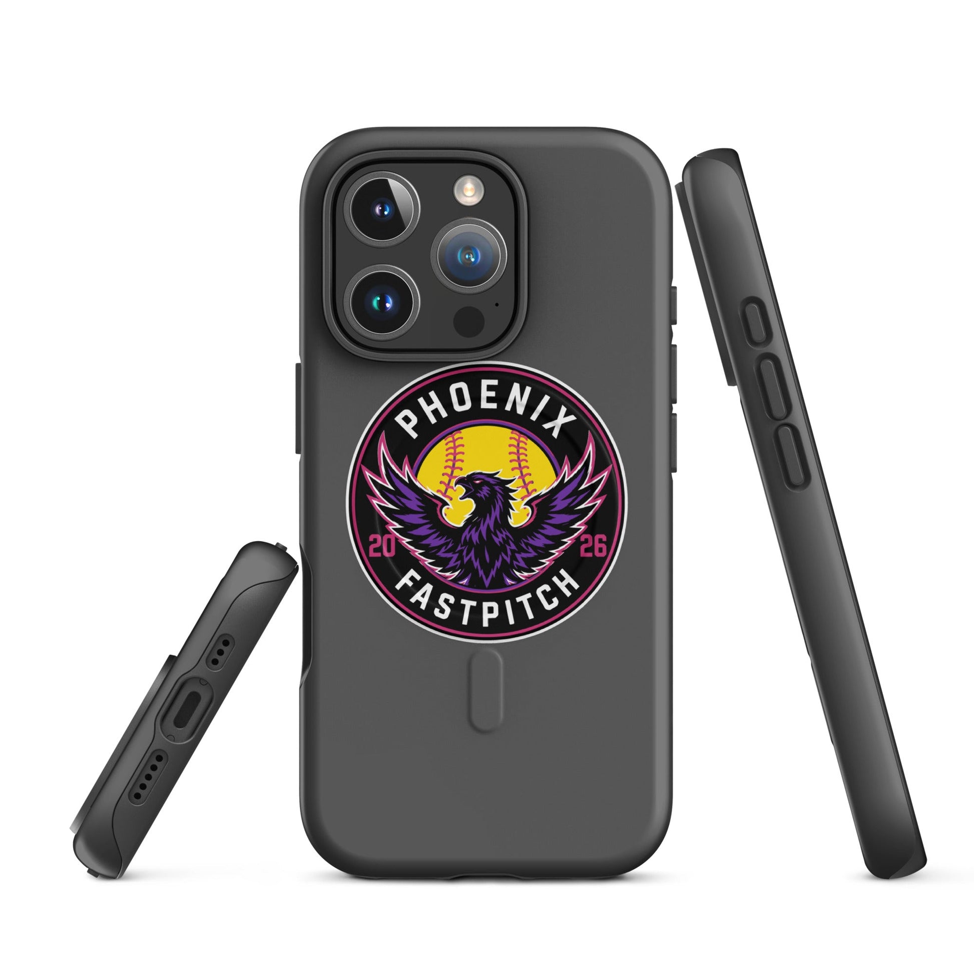 Magsafe Tough Case for iPhone | Phoenix Fastpitch | Badge Logo