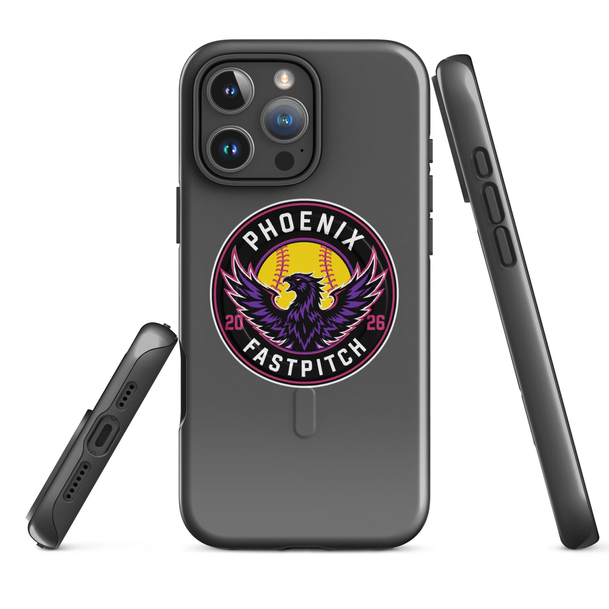 Magsafe Tough Case for iPhone | Phoenix Fastpitch | Badge Logo