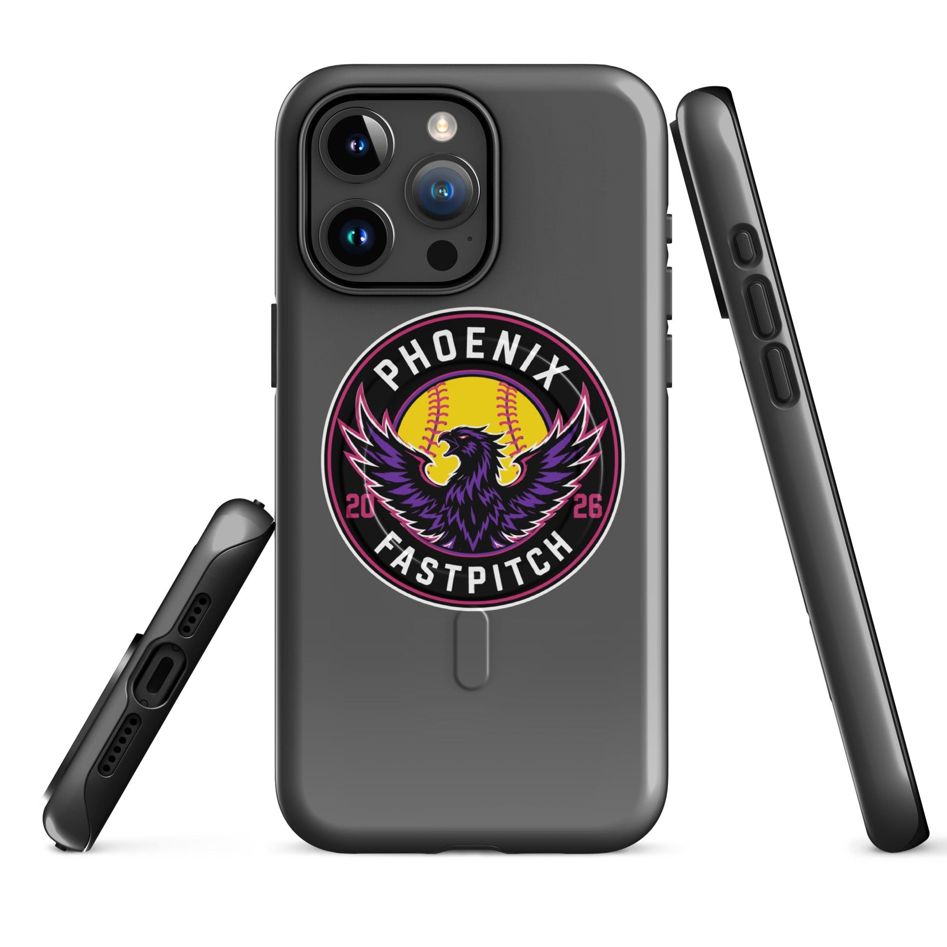 Magsafe Tough Case for iPhone | Phoenix Fastpitch | Badge Logo