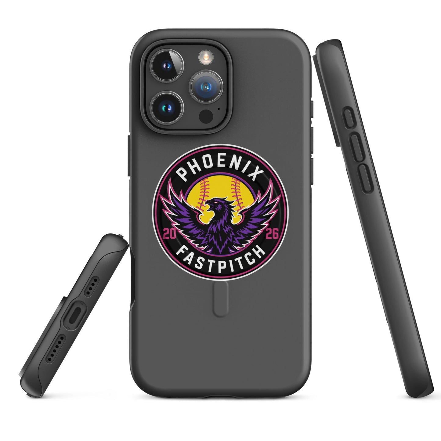 Magsafe Tough Case for iPhone | Phoenix Fastpitch | Badge Logo
