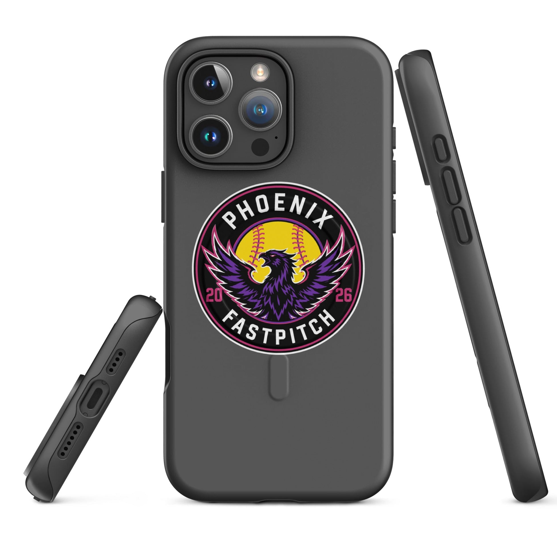 Magsafe Tough Case for iPhone | Phoenix Fastpitch | Badge Logo