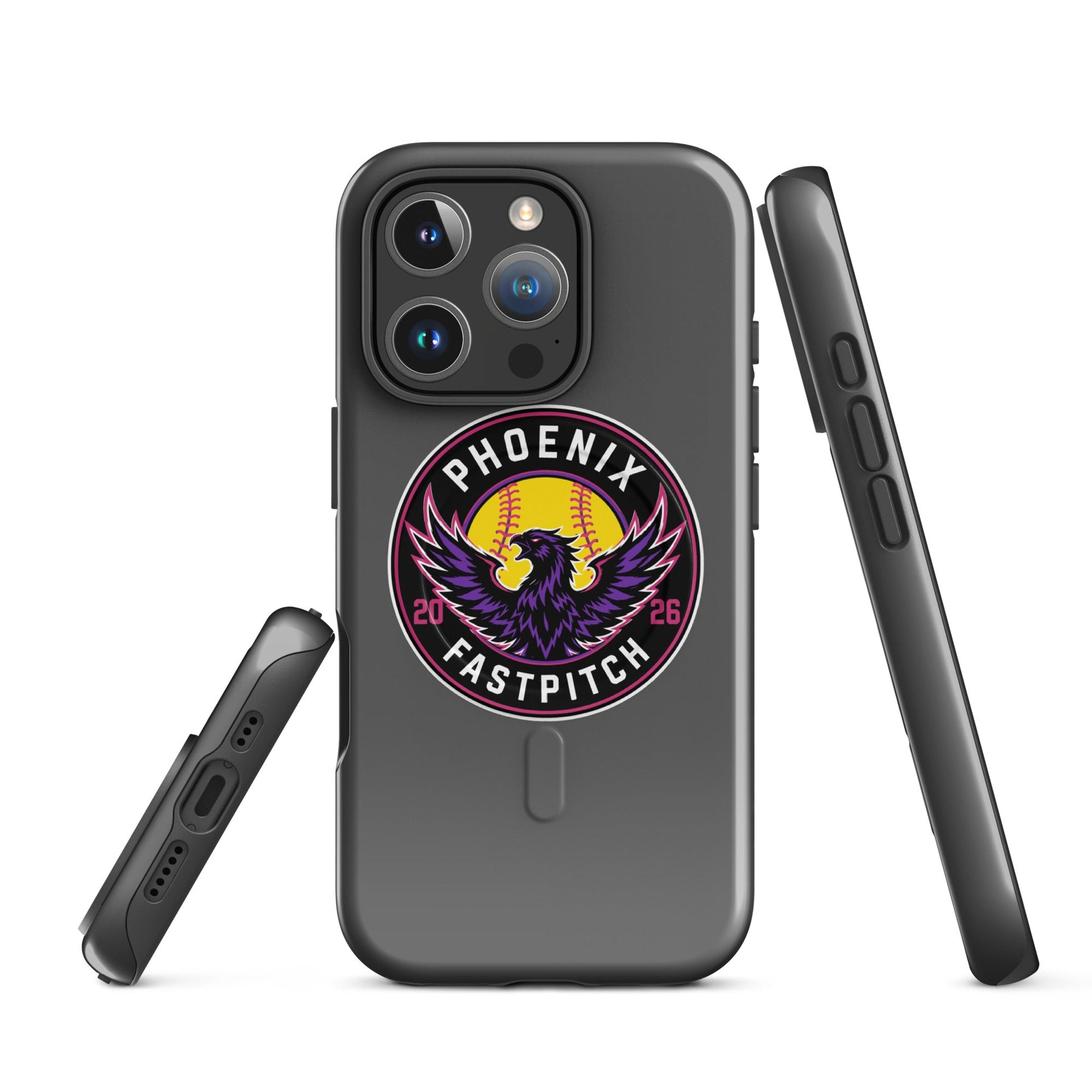 Magsafe Tough Case for iPhone | Phoenix Fastpitch | Badge Logo