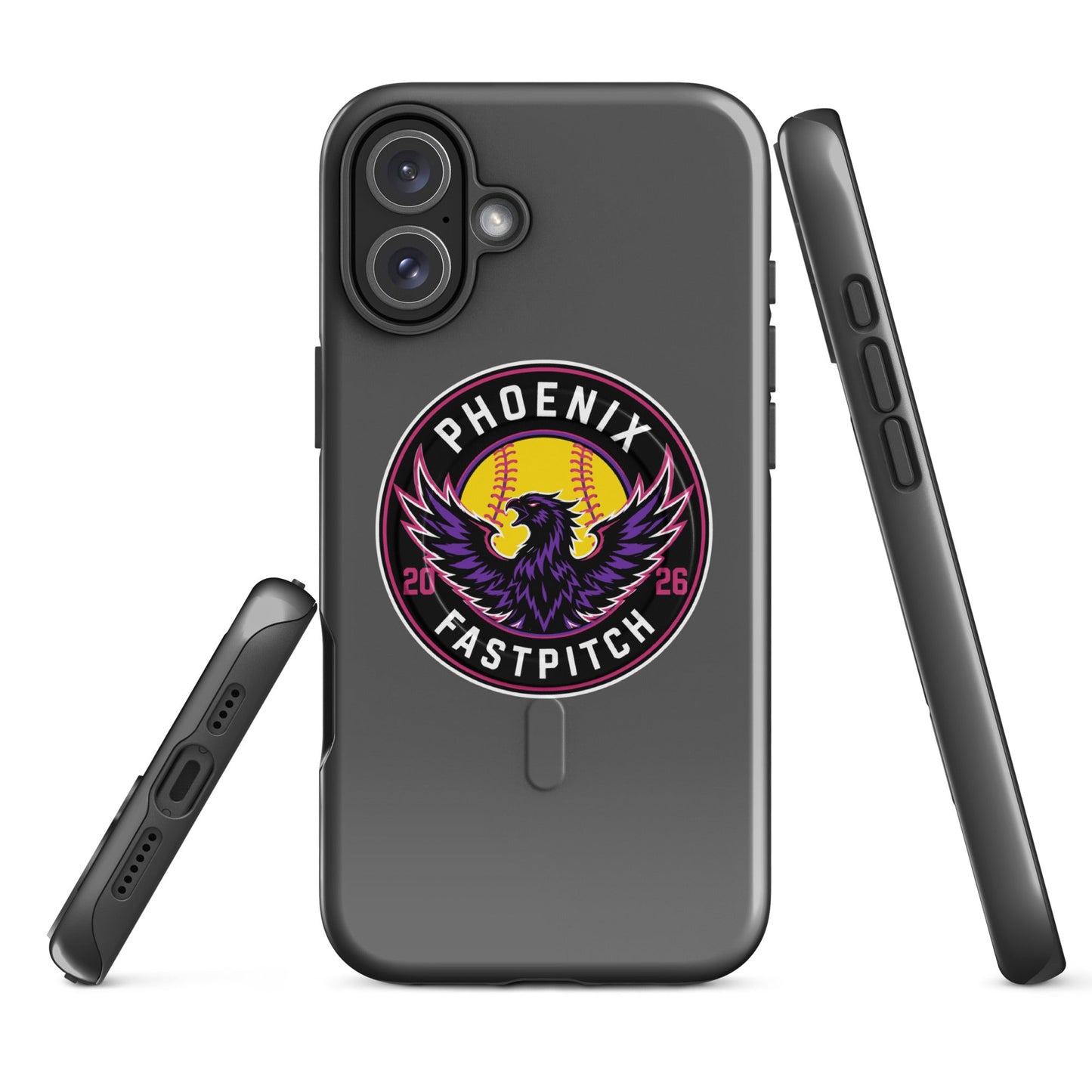 Magsafe Tough Case for iPhone | Phoenix Fastpitch | Badge Logo