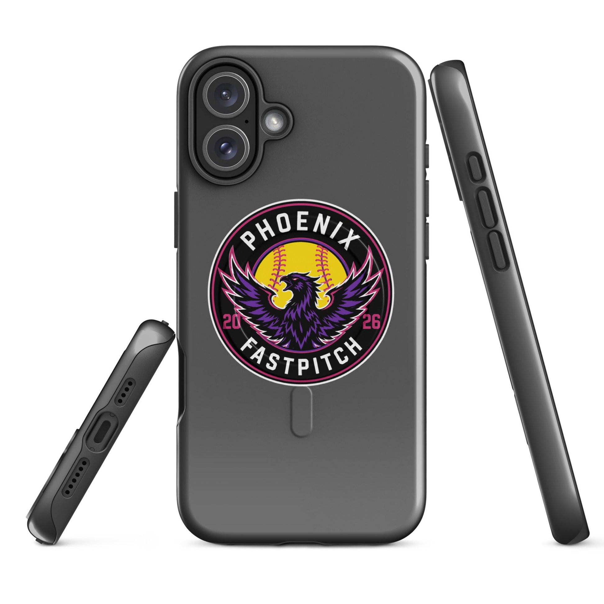 Magsafe Tough Case for iPhone | Phoenix Fastpitch | Badge Logo