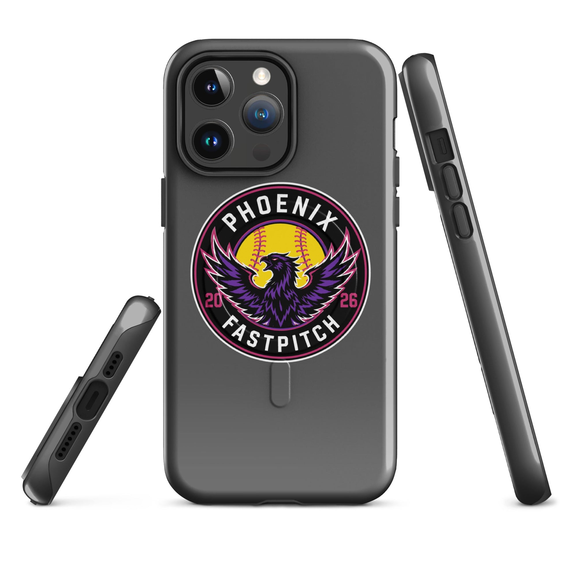 Magsafe Tough Case for iPhone | Phoenix Fastpitch | Badge Logo