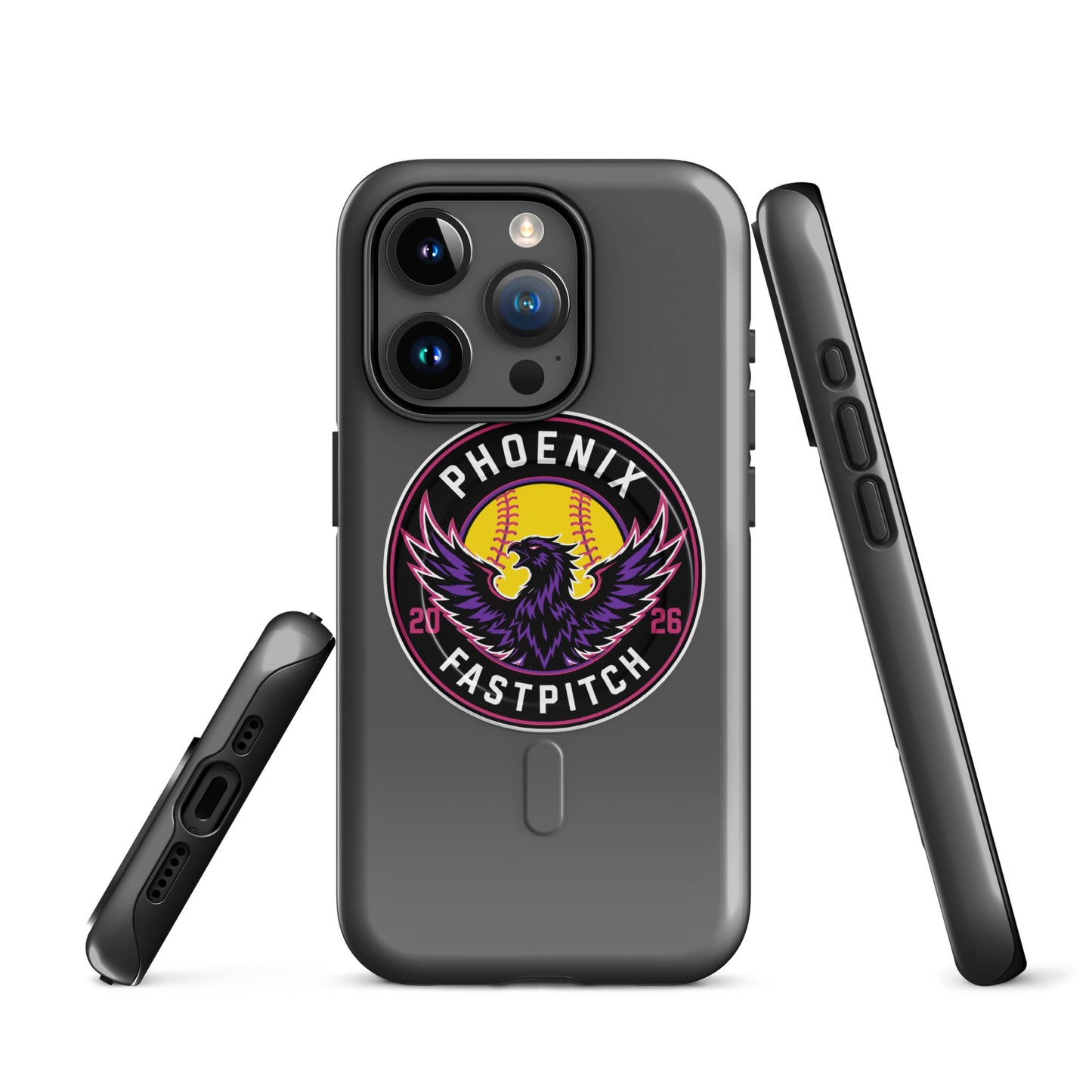 Magsafe Tough Case for iPhone | Phoenix Fastpitch | Badge Logo