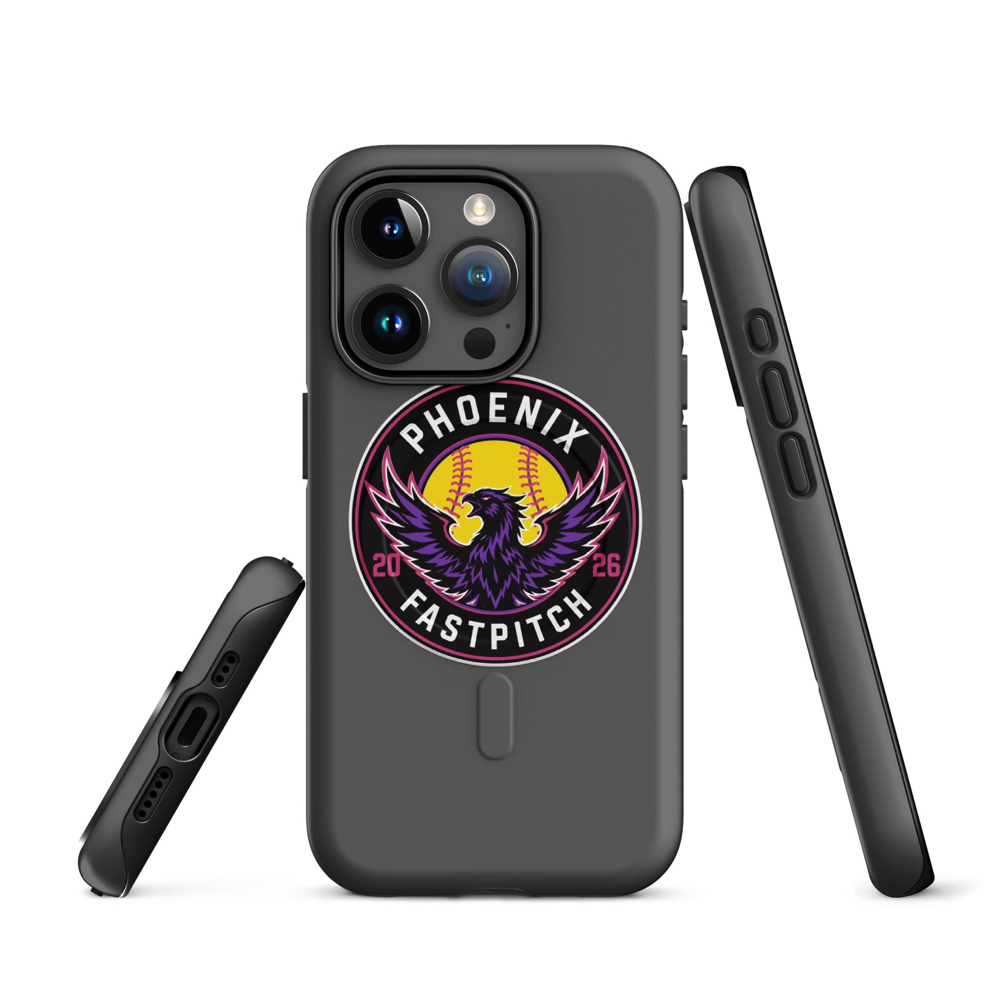 Magsafe Tough Case for iPhone | Phoenix Fastpitch | Badge Logo