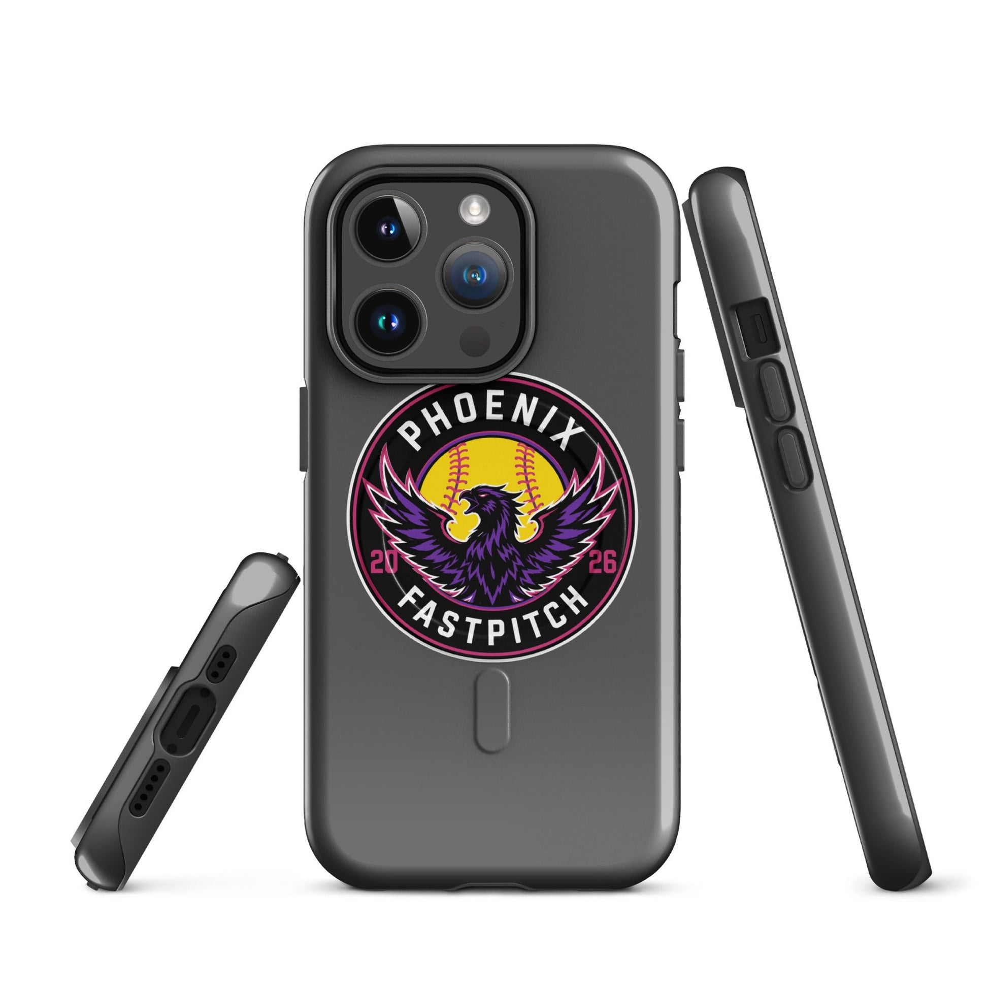 Magsafe Tough Case for iPhone | Phoenix Fastpitch | Badge Logo