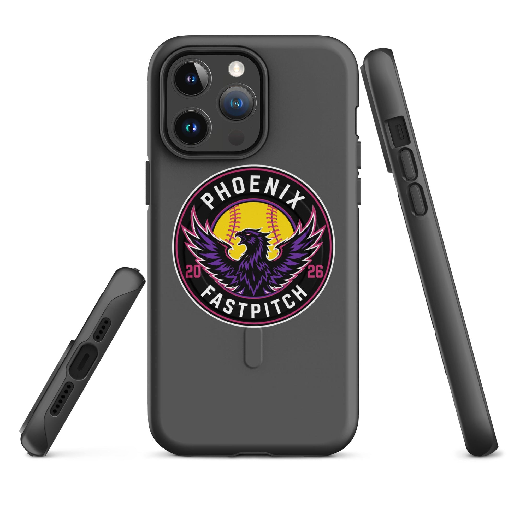 Magsafe Tough Case for iPhone | Phoenix Fastpitch | Badge Logo