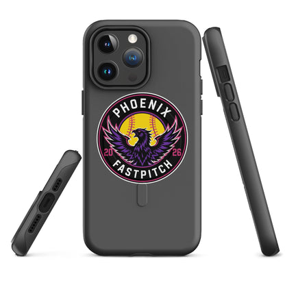Magsafe Tough Case for iPhone | Phoenix Fastpitch | Badge Logo