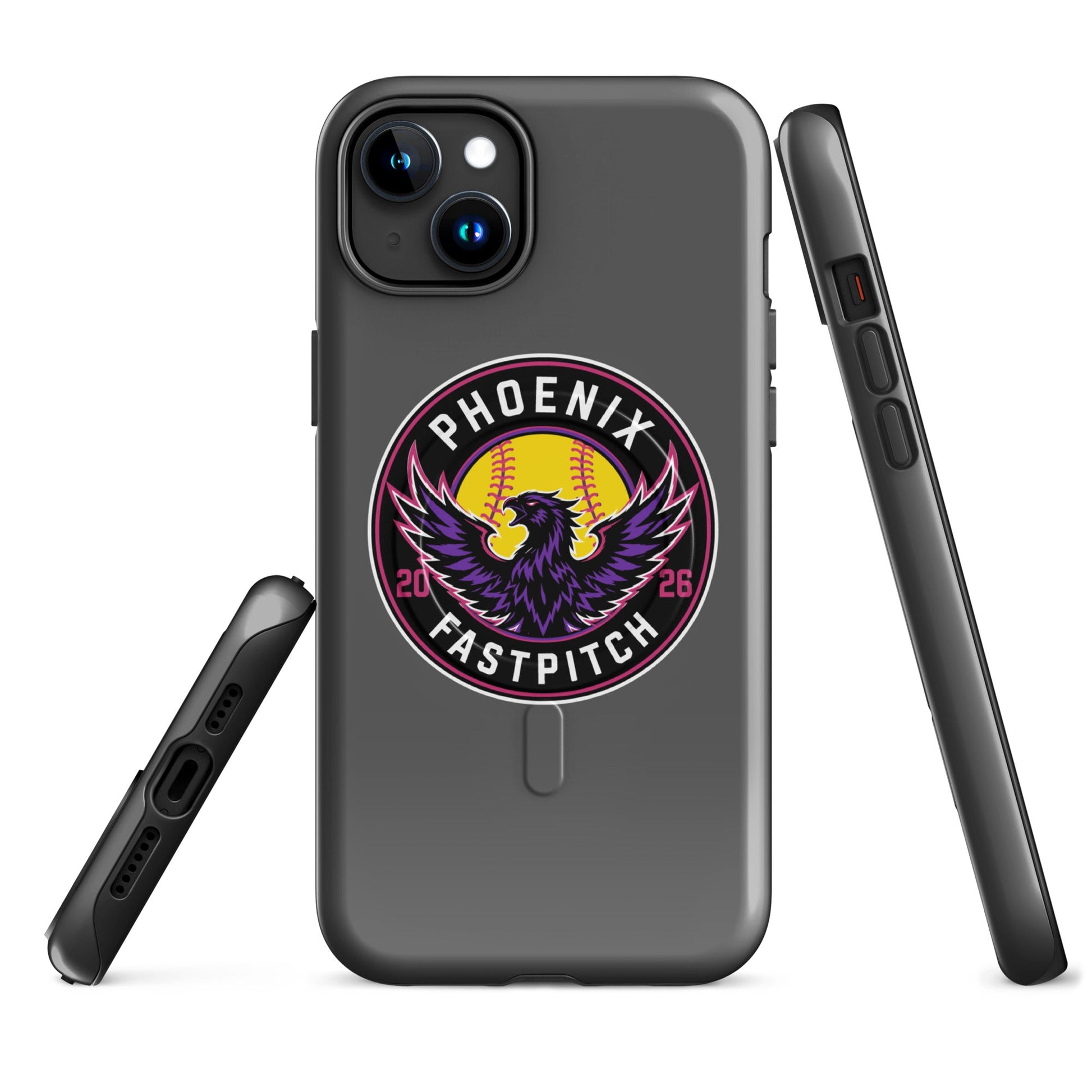 Magsafe Tough Case for iPhone | Phoenix Fastpitch | Badge Logo
