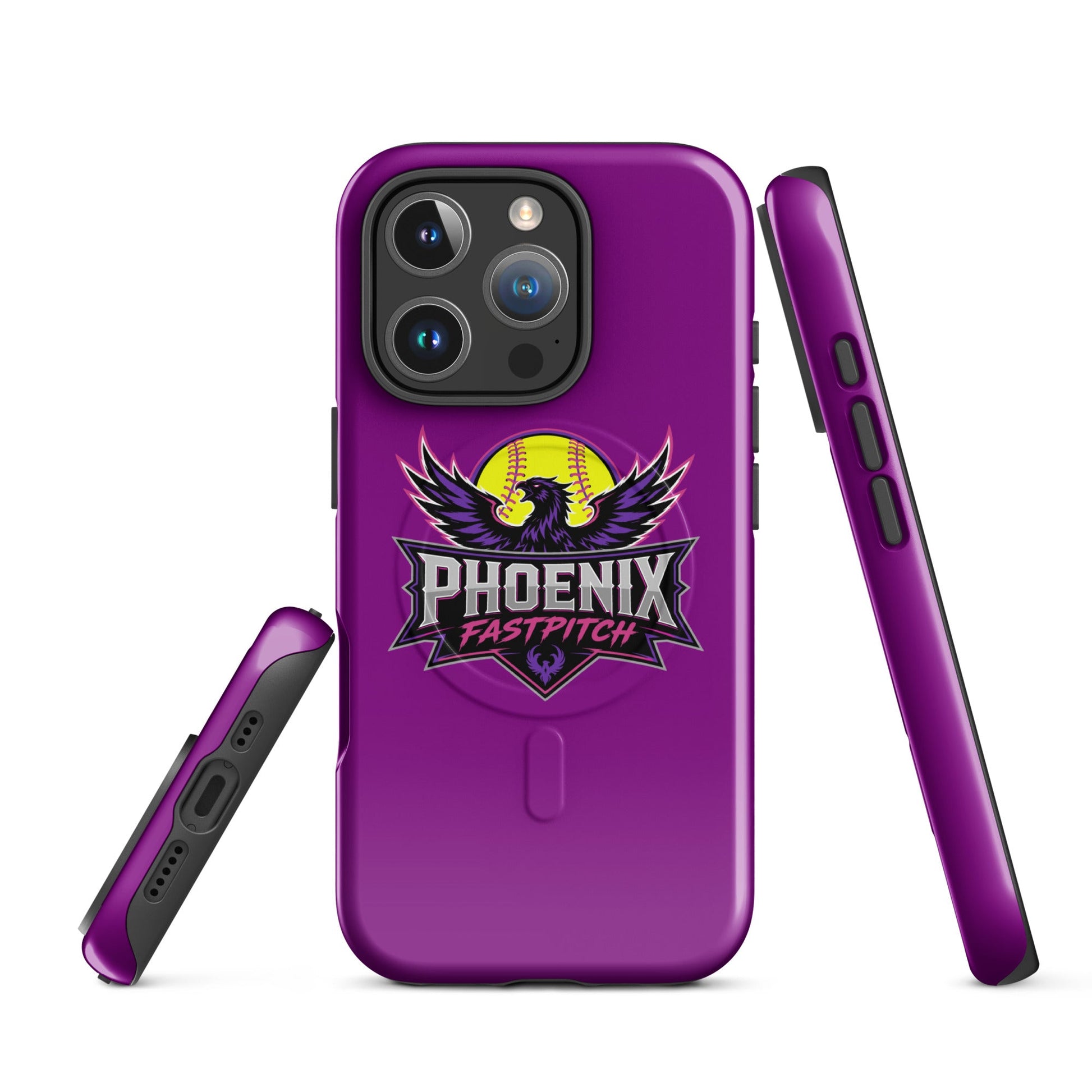 Magsafe Tough Case for iPhone | Phoenix Fastpitch | Emblem Logo
