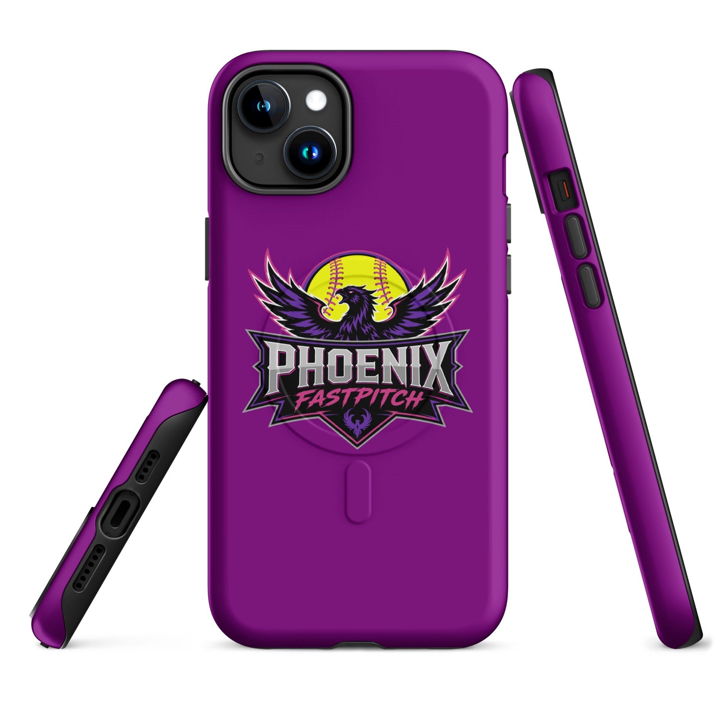 Magsafe Tough Case for iPhone | Phoenix Fastpitch | Emblem Logo