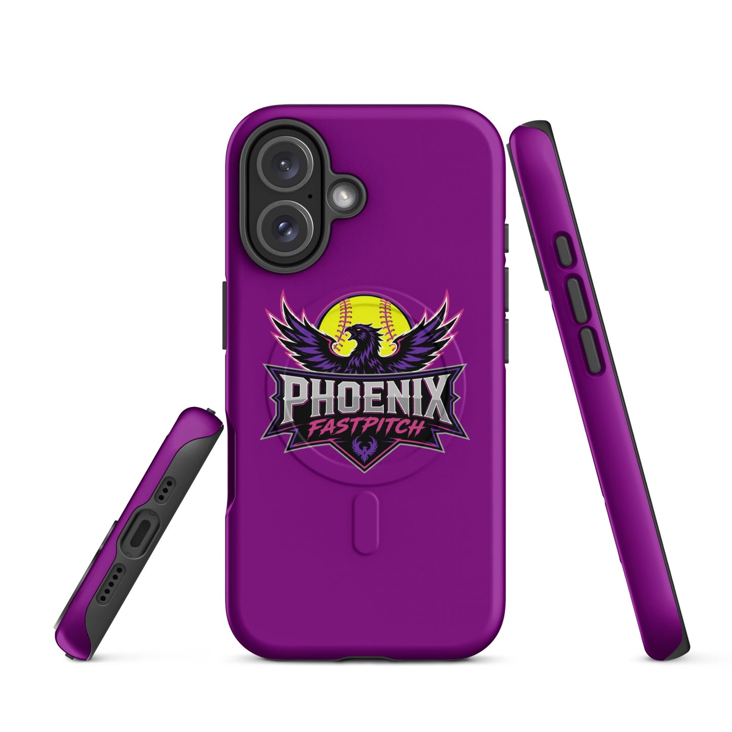 Magsafe Tough Case for iPhone | Phoenix Fastpitch | Emblem Logo