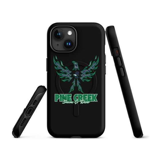 Magsafe Tough Case for iPhone | PINE CREEK SWIM & DIVE | '24 Logo