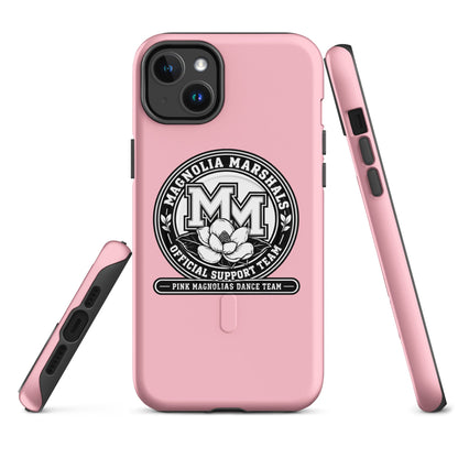 Magsafe Tough Case for iPhone | Pink Magnolias Dance | Emblem Logo