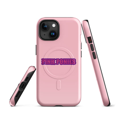 Magsafe Tough Case for iPhone | Pink Pony Athletic Club | Script Logo