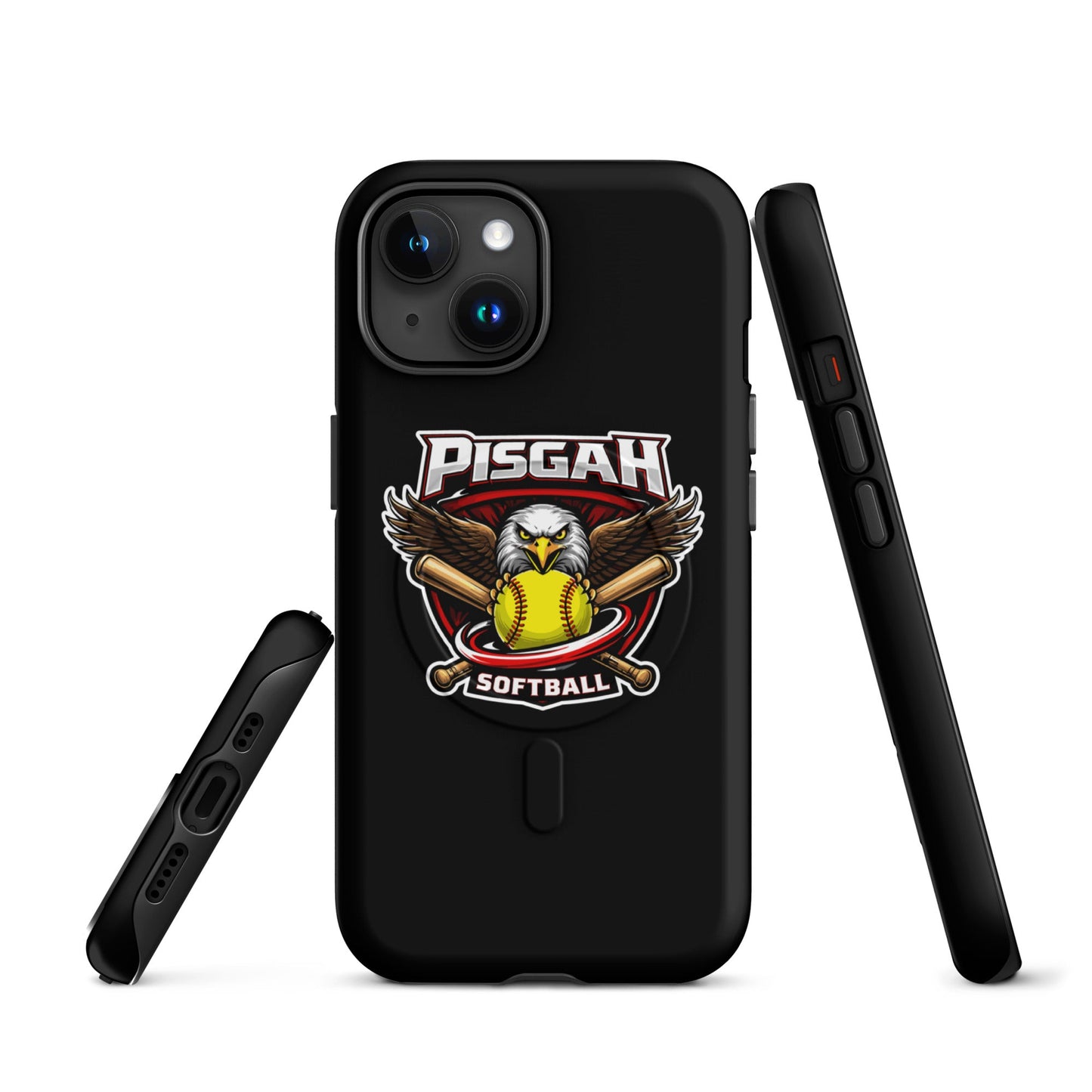 Magsafe Tough Case for iPhone | Pisgah Rec League | Eagle Softball Logo