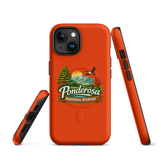 Magsafe Tough Case for iPhone | Ponderosa Reunion | Painted Mountain Crest Logo
