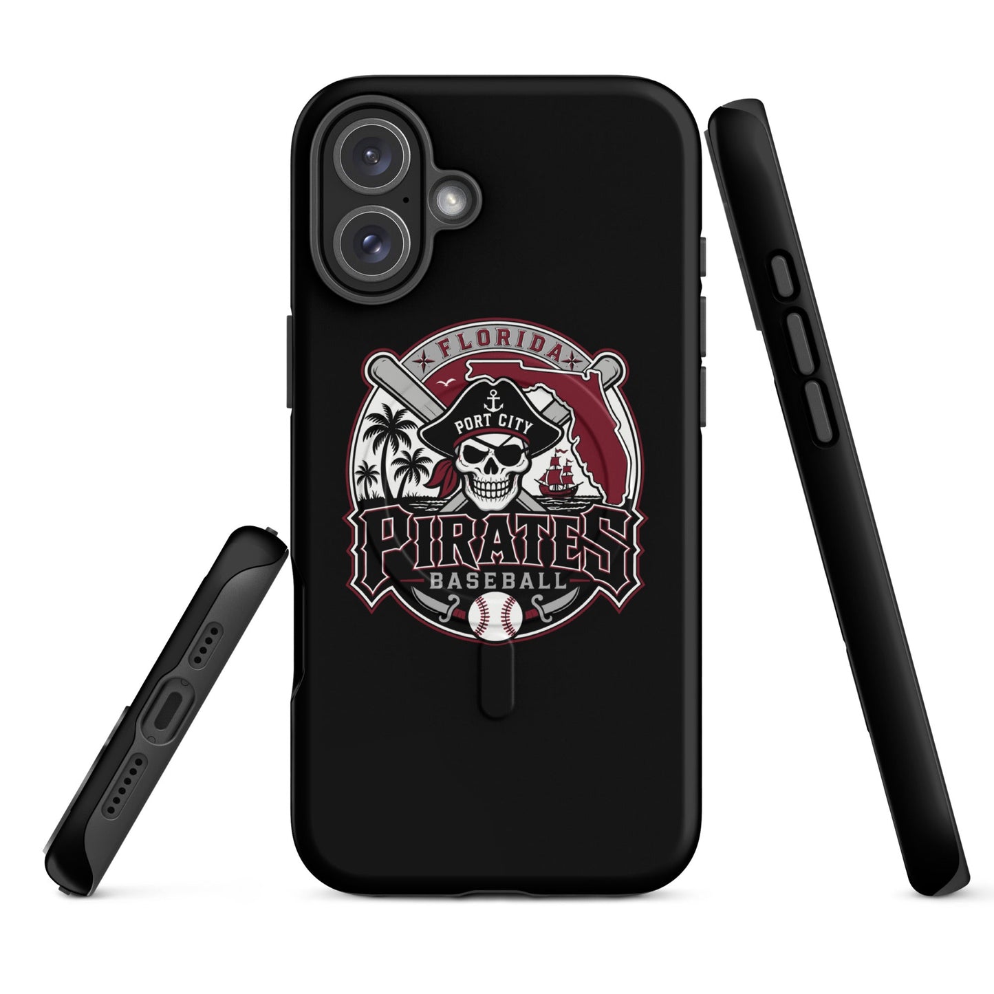 Magsafe Tough Case for iPhone | Port City Pirates | Emblem Logo