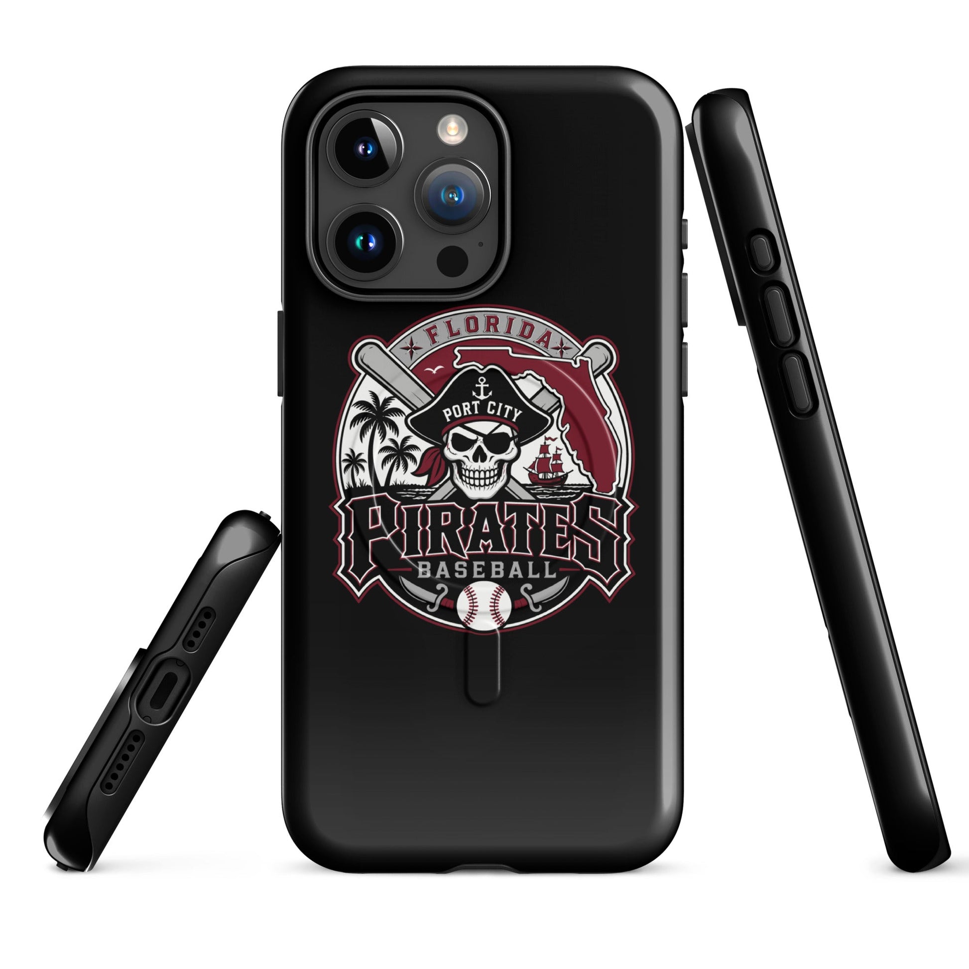 Magsafe Tough Case for iPhone | Port City Pirates | Emblem Logo