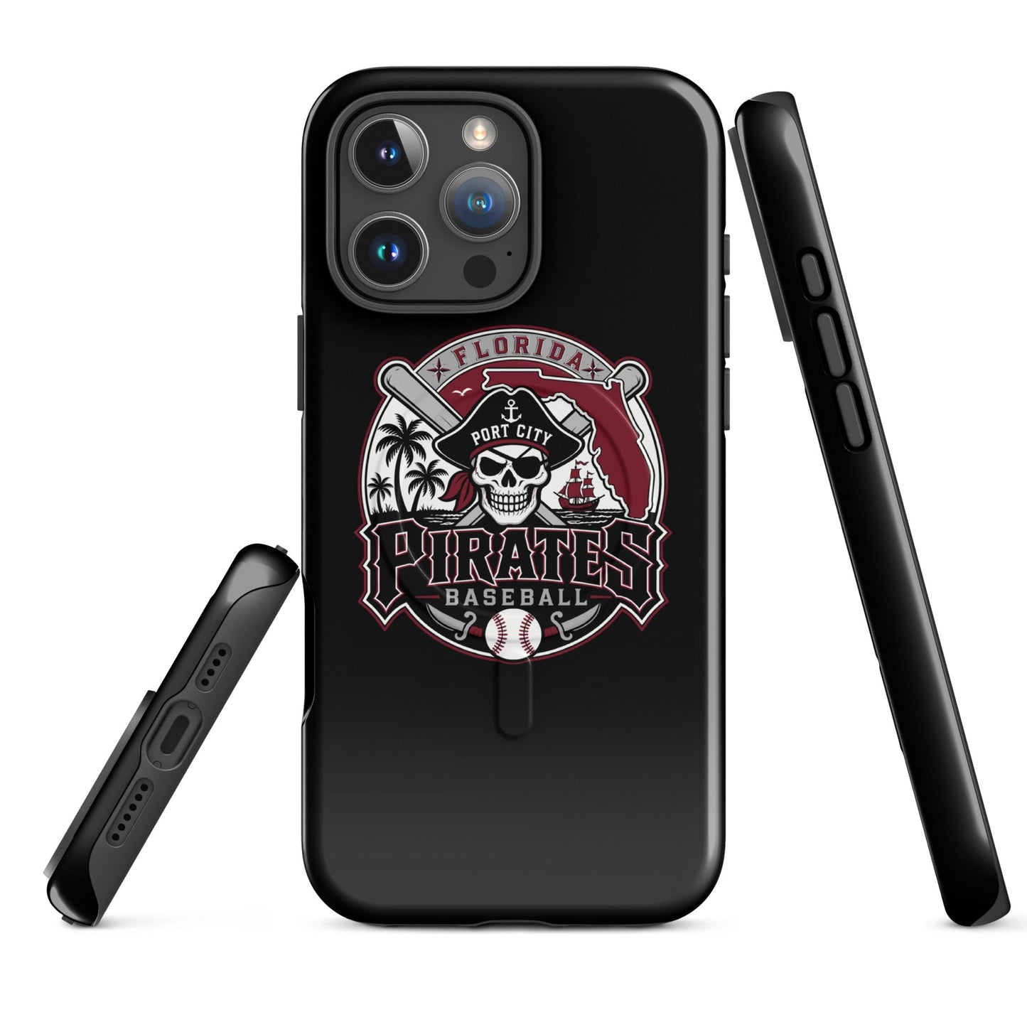 Magsafe Tough Case for iPhone | Port City Pirates | Emblem Logo