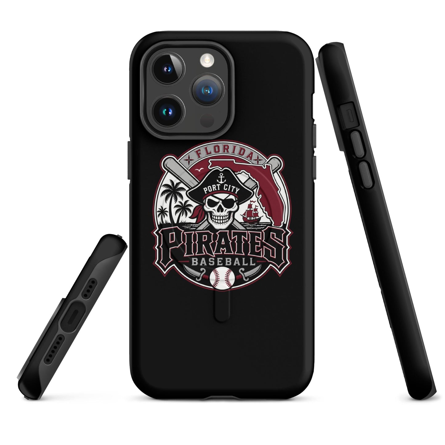 Magsafe Tough Case for iPhone | Port City Pirates | Emblem Logo