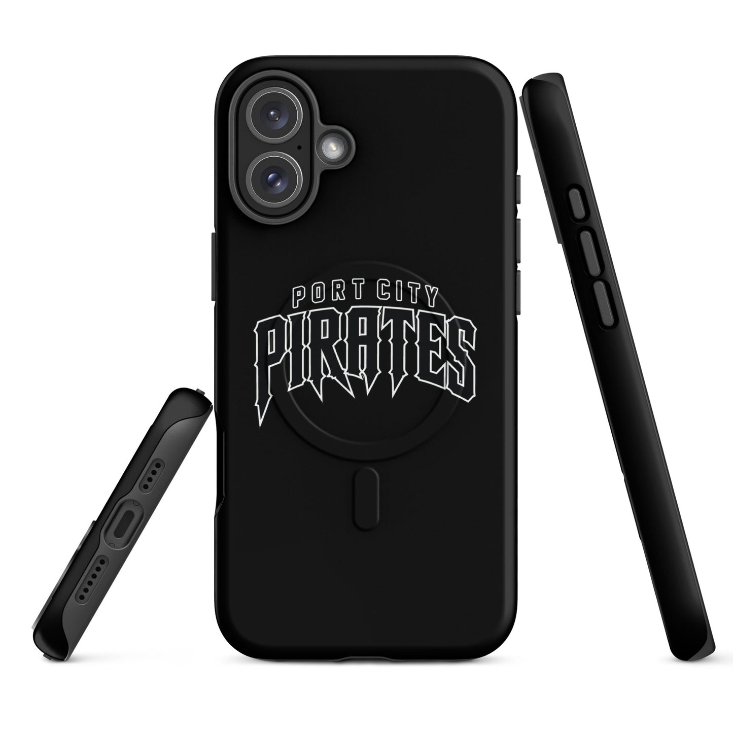 Magsafe Tough Case for iPhone | Port City Pirates | Script Logo