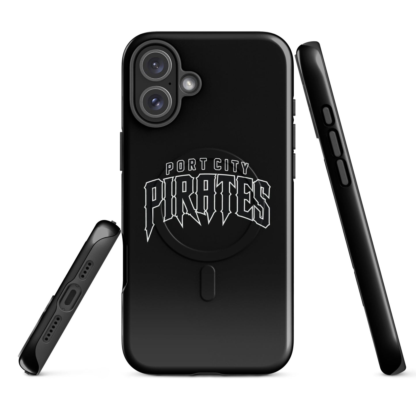 Magsafe Tough Case for iPhone | Port City Pirates | Script Logo