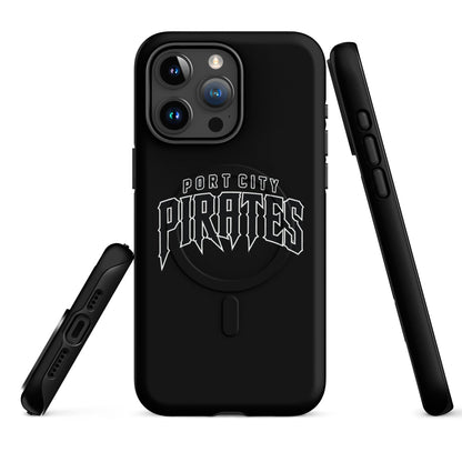 Magsafe Tough Case for iPhone | Port City Pirates | Script Logo