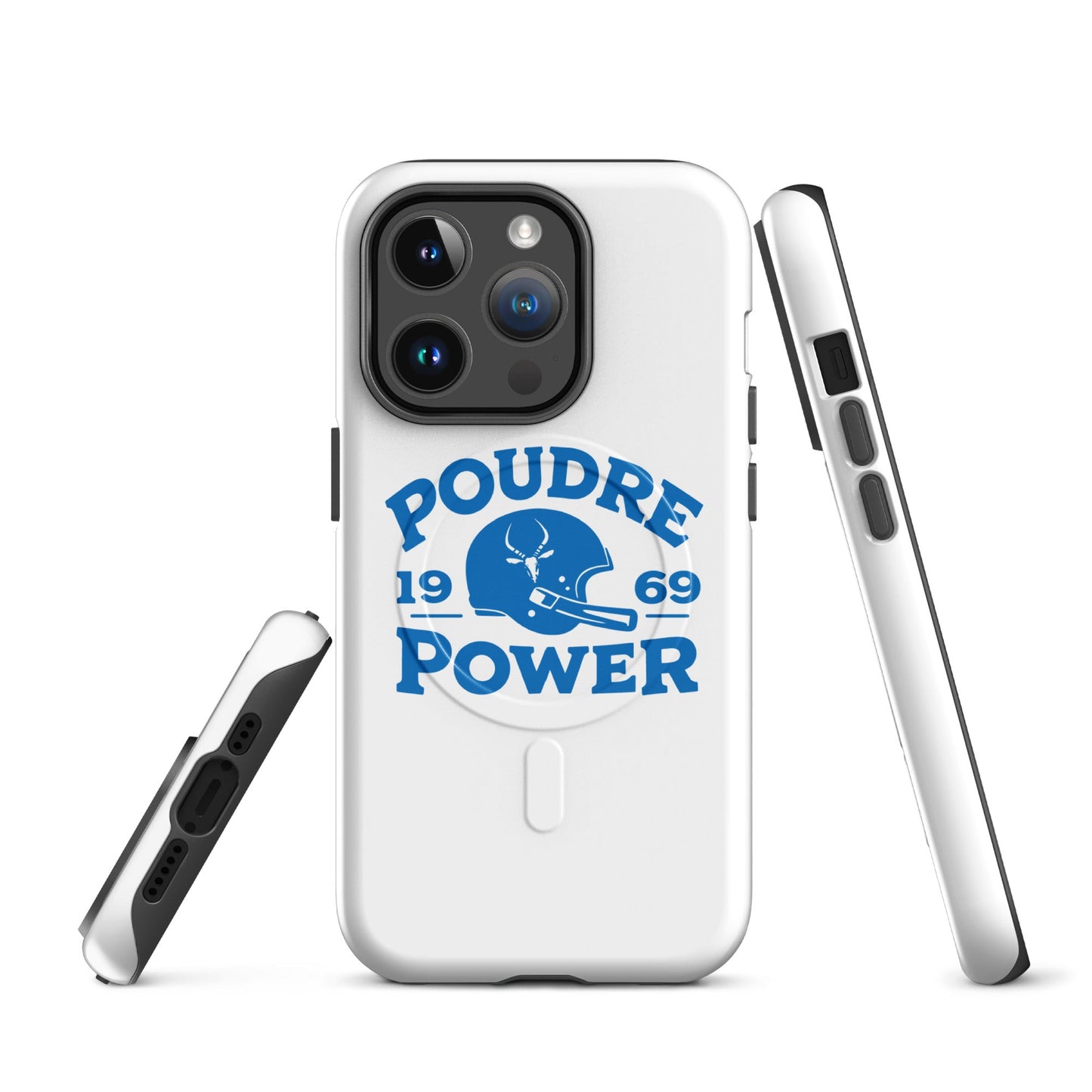 Magsafe Tough Case for iPhone | Poudre Football | Crest Logo