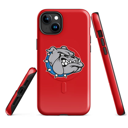 Magsafe Tough Case for iPhone | Pretty Prairie Bulldog Football
