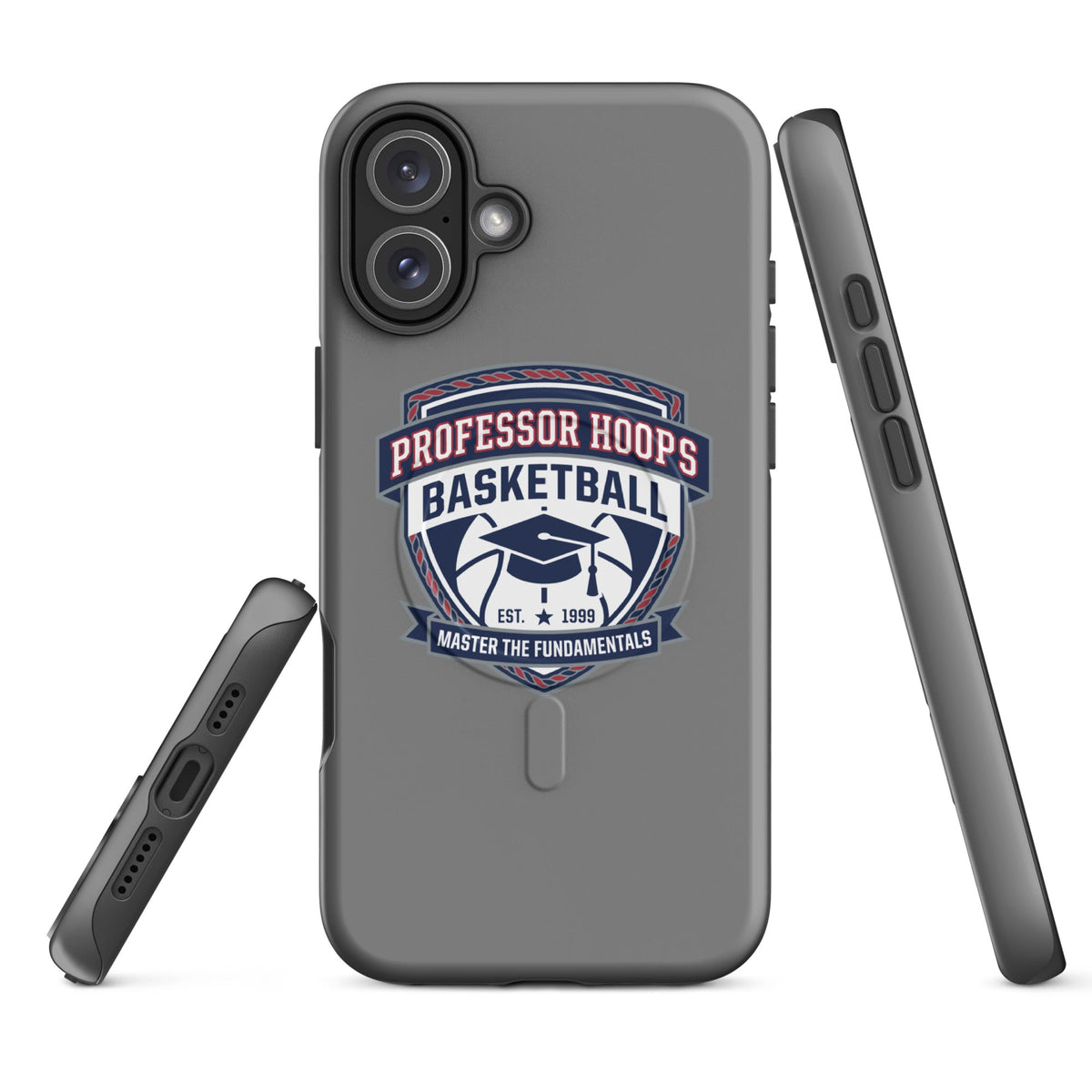 Magsafe Tough Case for iPhone | Professor Hoops Basketball | Crest Logo
