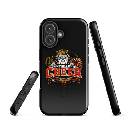 Magsafe Tough Case for iPhone | PTE Bulldog Cheer | Crest Logo