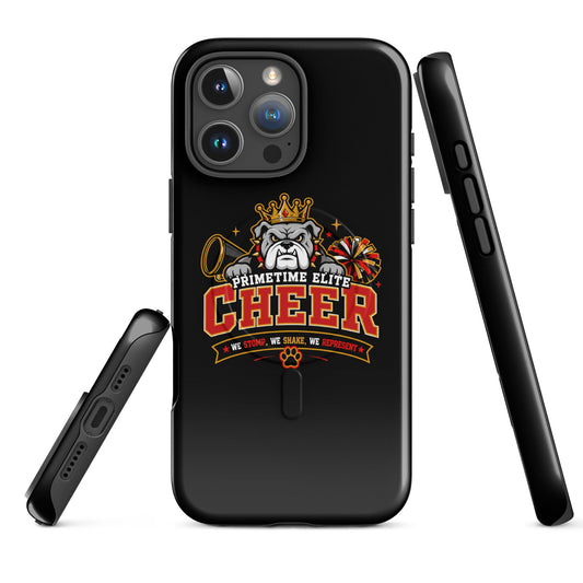Magsafe Tough Case for iPhone | PTE Bulldog Cheer | Crest Logo