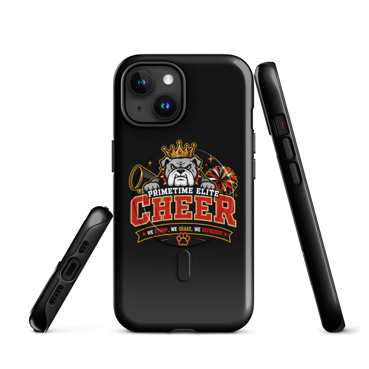 Magsafe Tough Case for iPhone | PTE Bulldog Cheer | Crest Logo