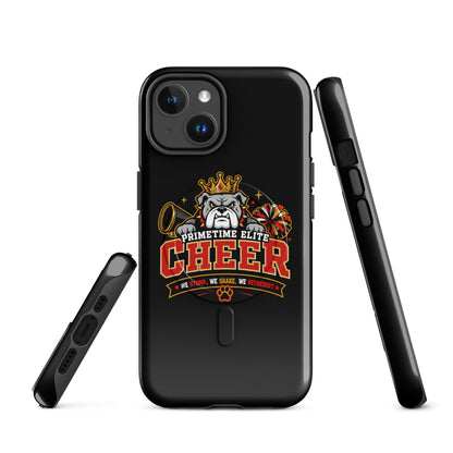 Magsafe Tough Case for iPhone | PTE Bulldog Cheer | Crest Logo