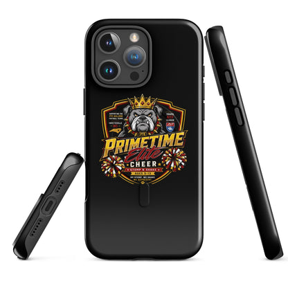 Magsafe Tough Case for iPhone | PTE Bulldog Cheer | Shield Logo