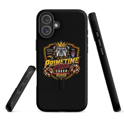 Magsafe Tough Case for iPhone | PTE Bulldog Cheer | Shield Logo