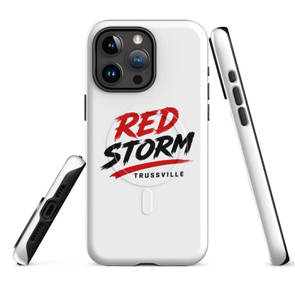 Magsafe Tough Case for iPhone | Red Storm | Modern Script Logo