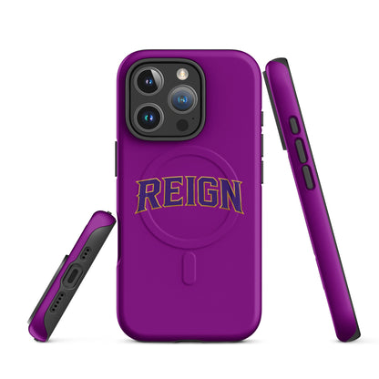 Magsafe Tough Case for iPhone | REIGN 10U Softball | Modern Script Logo