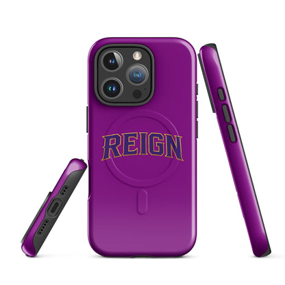 Magsafe Tough Case for iPhone | REIGN 10U Softball | Modern Script Logo