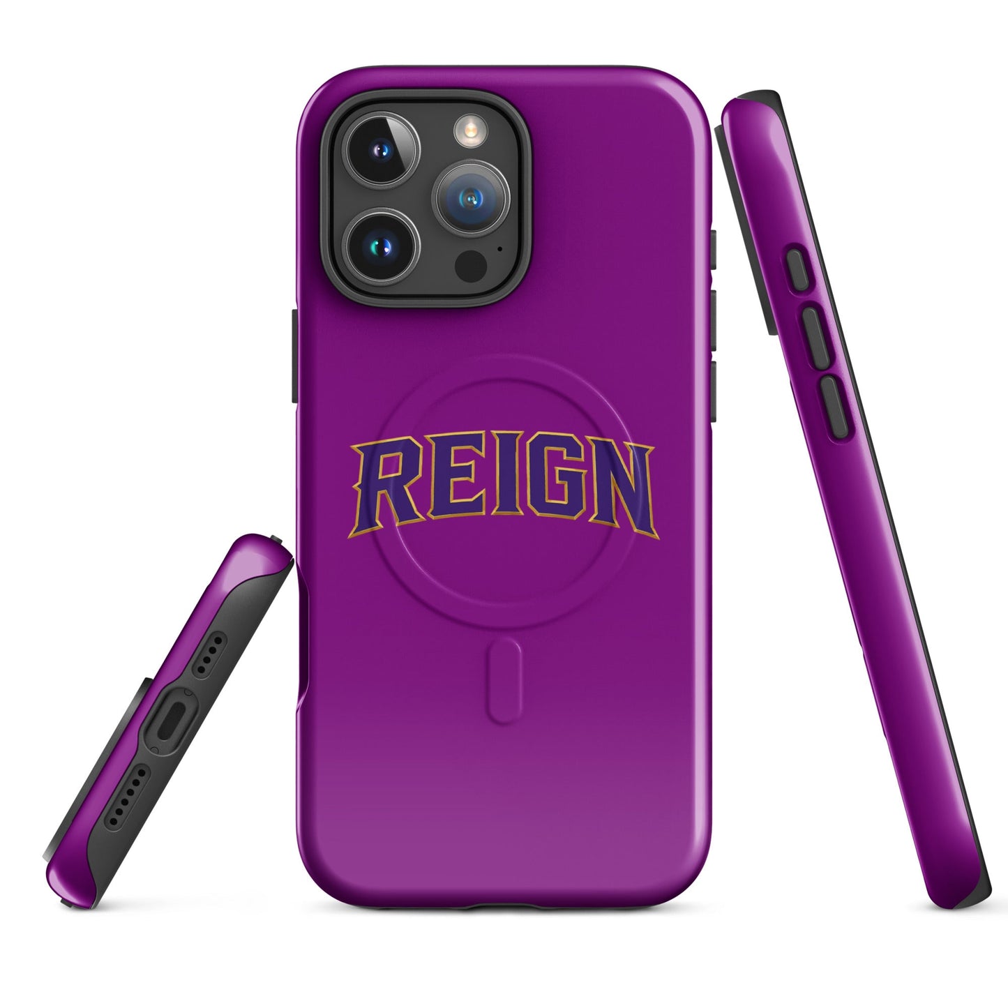Magsafe Tough Case for iPhone | REIGN 10U Softball | Modern Script Logo