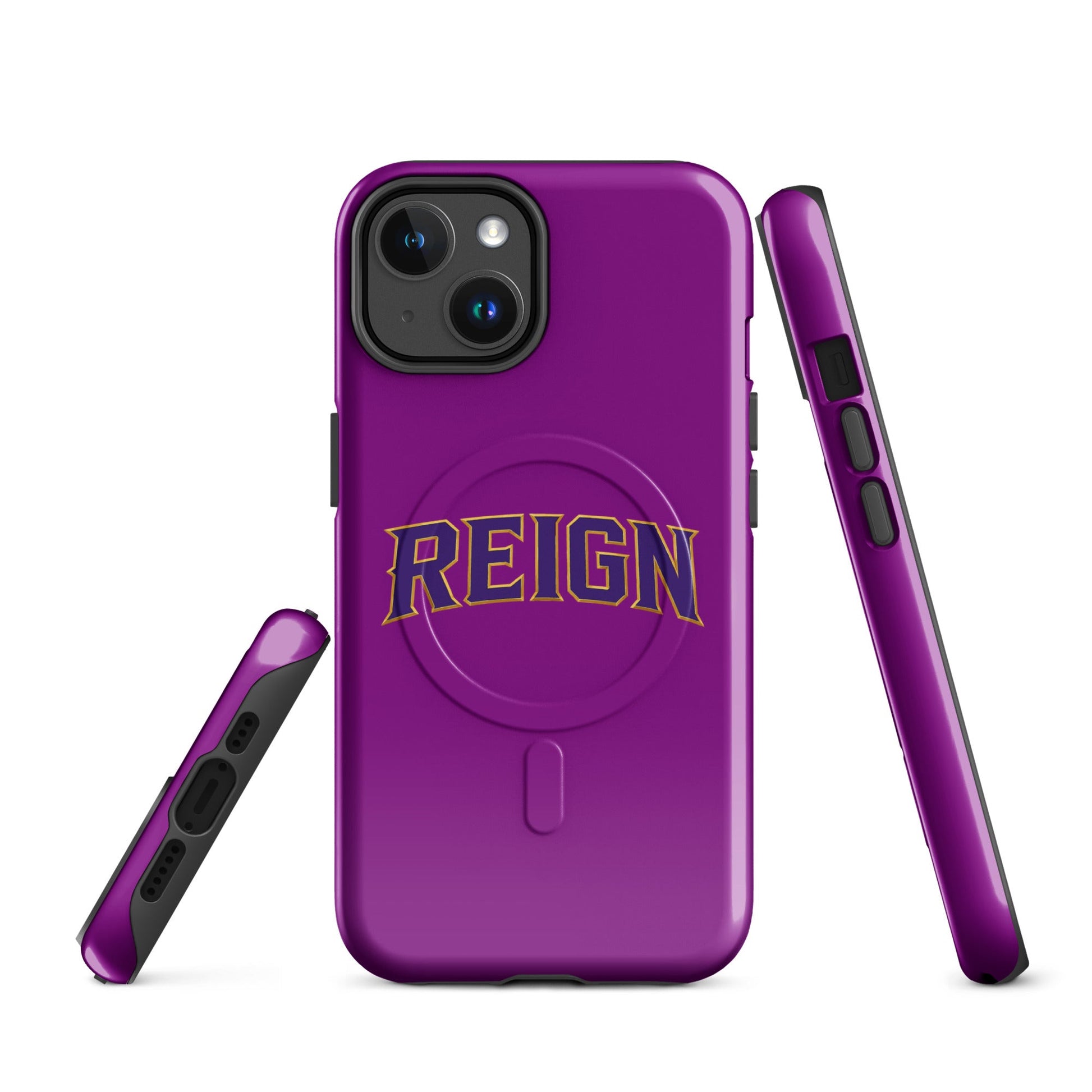 Magsafe Tough Case for iPhone | REIGN 10U Softball | Modern Script Logo