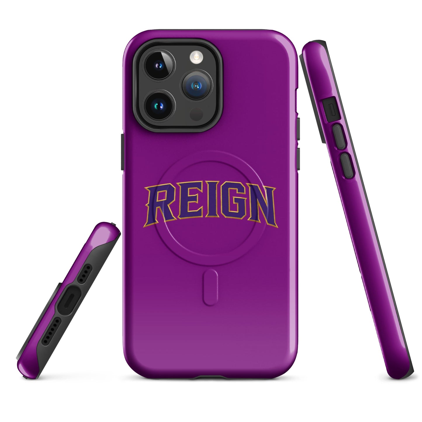 Magsafe Tough Case for iPhone | REIGN 10U Softball | Modern Script Logo