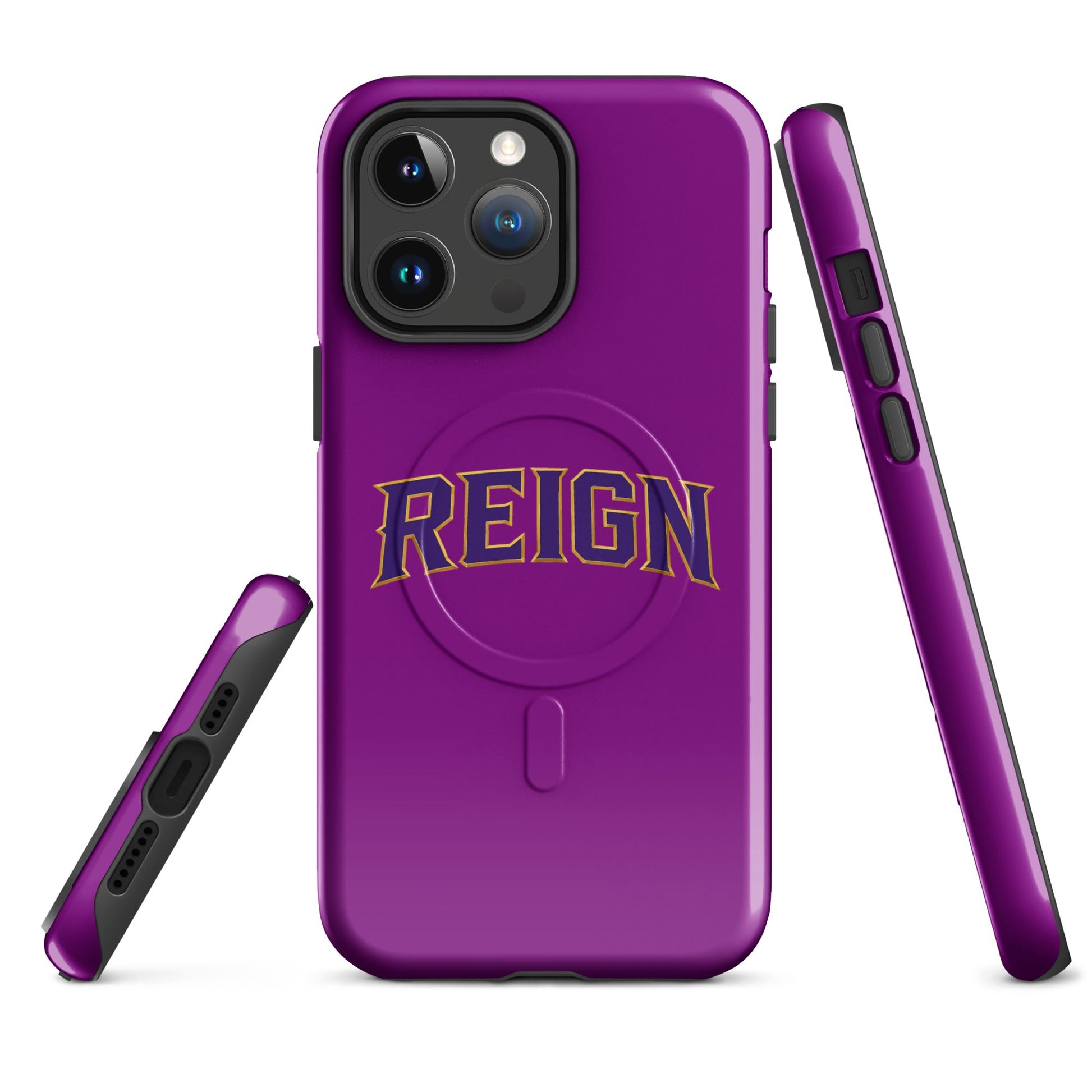 Magsafe Tough Case for iPhone | REIGN 10U Softball | Modern Script Logo