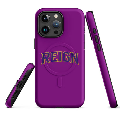 Magsafe Tough Case for iPhone | REIGN 10U Softball | Modern Script Logo