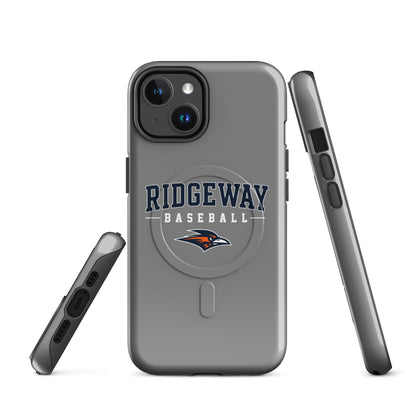 Magsafe Tough Case for iPhone | Ridgeway High School Baseball | Modern Script Logo
